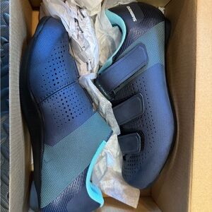 Shimano Blue Cycling Shoes